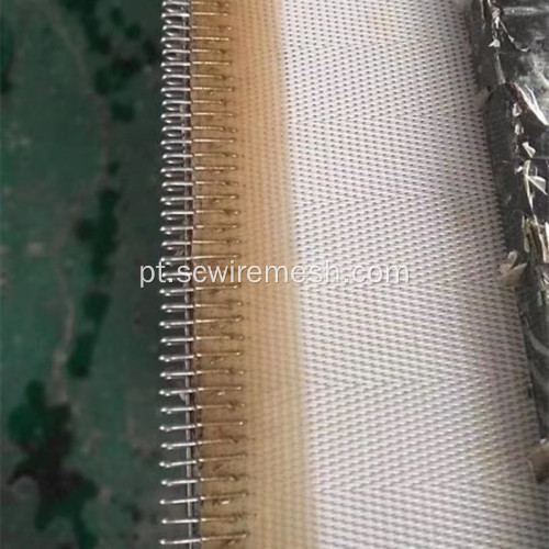 Cinto de malha de filtro de poliéster de espinha de peixe azul